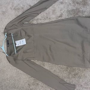 Brand new ZARA dress, tan cute dress with tags still on, never worn.